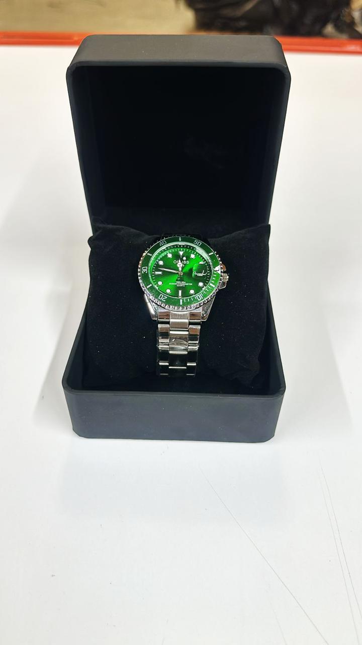 Reloj tipo Rolex - Azul y Verde